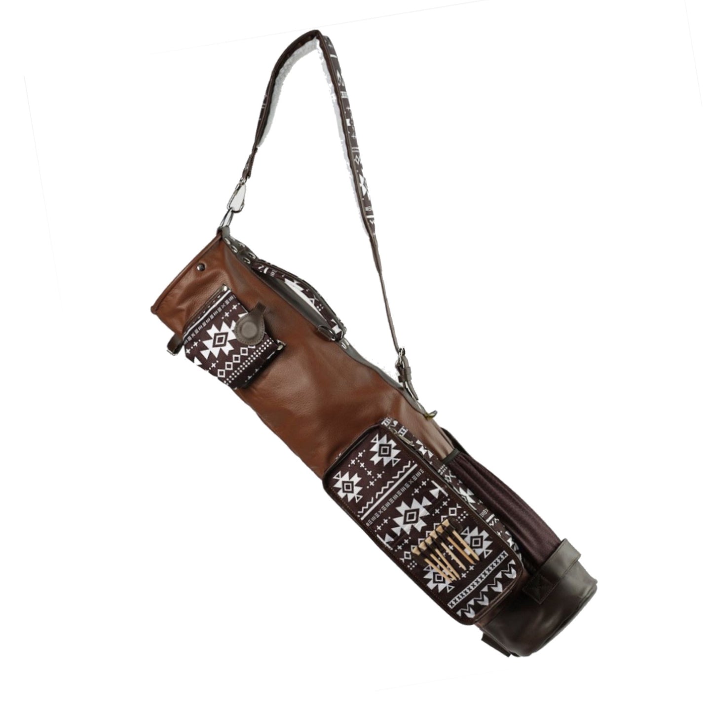Brown with black tribal