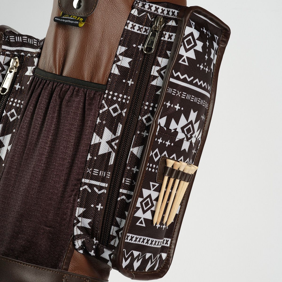 Brown with black tribal